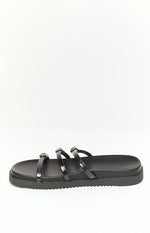 Billini Alfie Black Slides Image