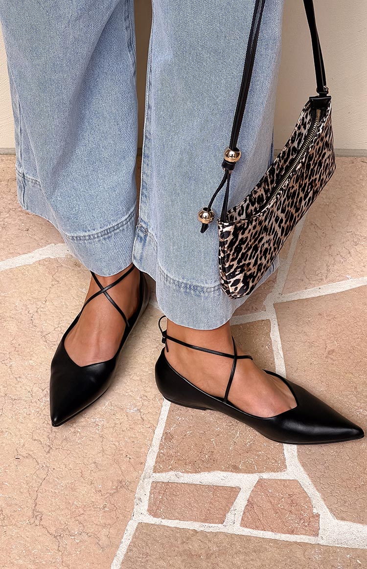Billini Haruna Black Ballet Flats Image