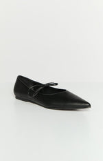 Billini Haruna Black Ballet Flats Image