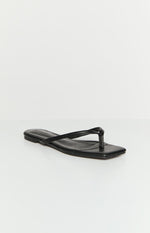 Billini Tove Black Flats Image