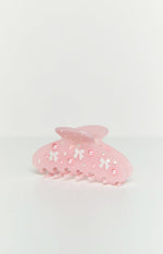 Jan Pink Claw Clip Image
