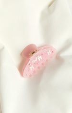 Jan Pink Claw Clip Image