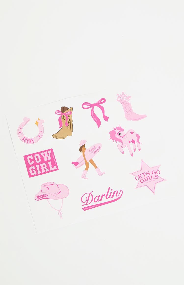 Western Stickers 10 Pack Image