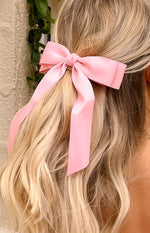 Whimsy Willow Pink Bow Hair Clip (FREE over $110) Image