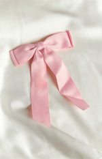 Whimsy Willow Pink Bow Hair Clip (FREE over $110) Image
