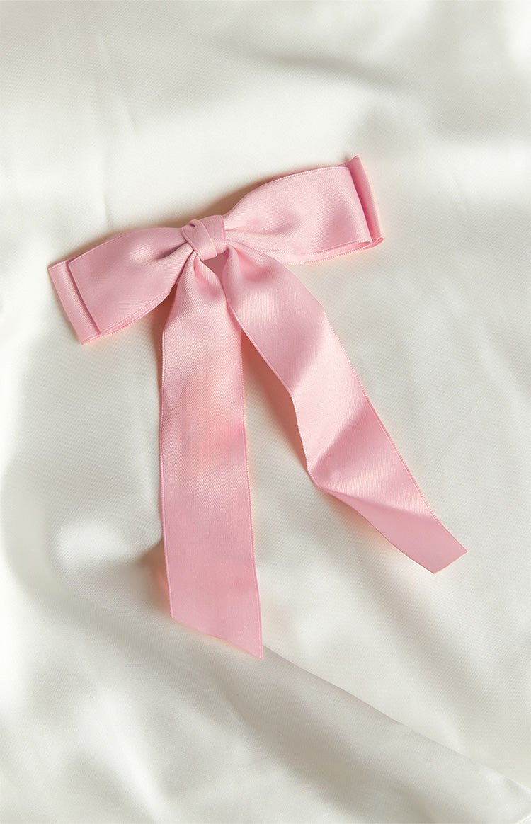 Whimsy Willow Pink Bow Hair Clip (FREE over $110) Image