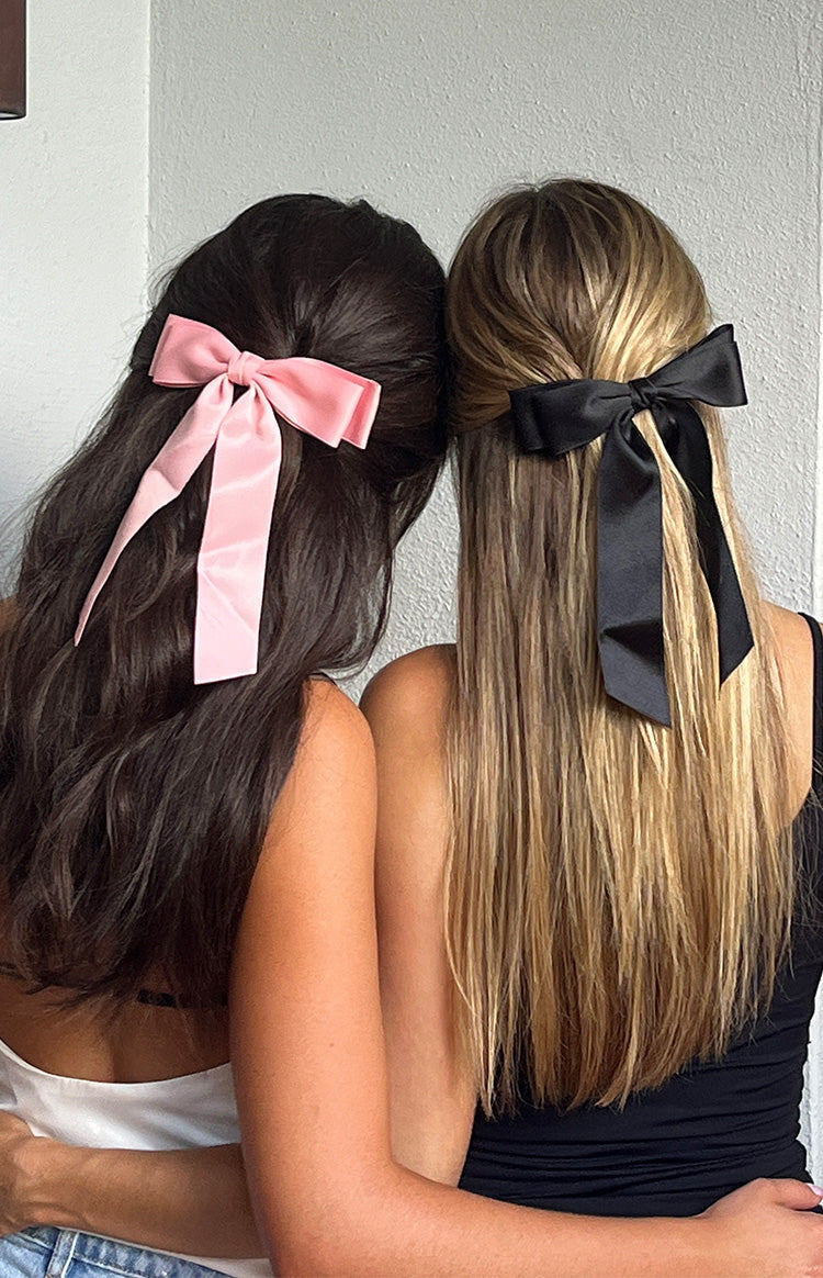 Whimsy Willow Pink Bow Hair Clip (FREE over $110) Image