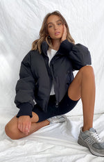 Remi Puffer Jacket Black Image