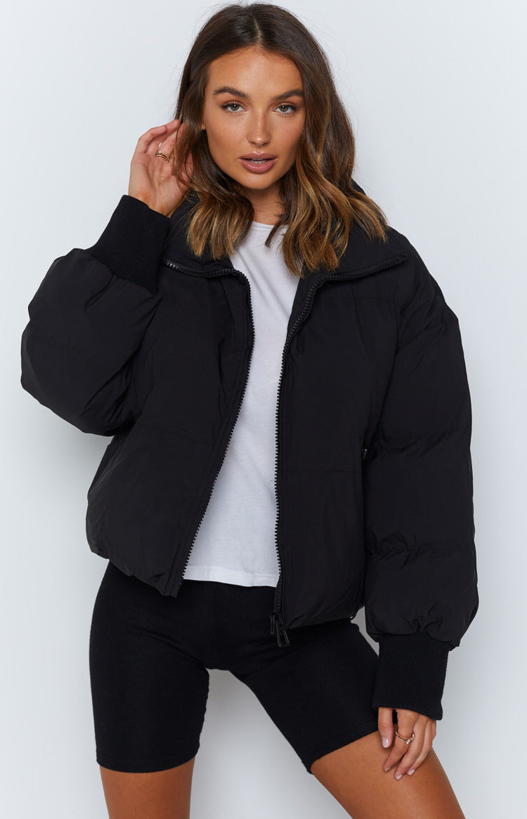Remi Puffer Jacket Black Image