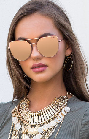 Quay Santa Fe Sunglasses Rose Pink