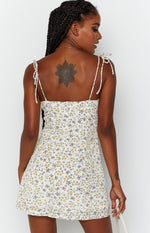 Zhara Dress White Floral Image