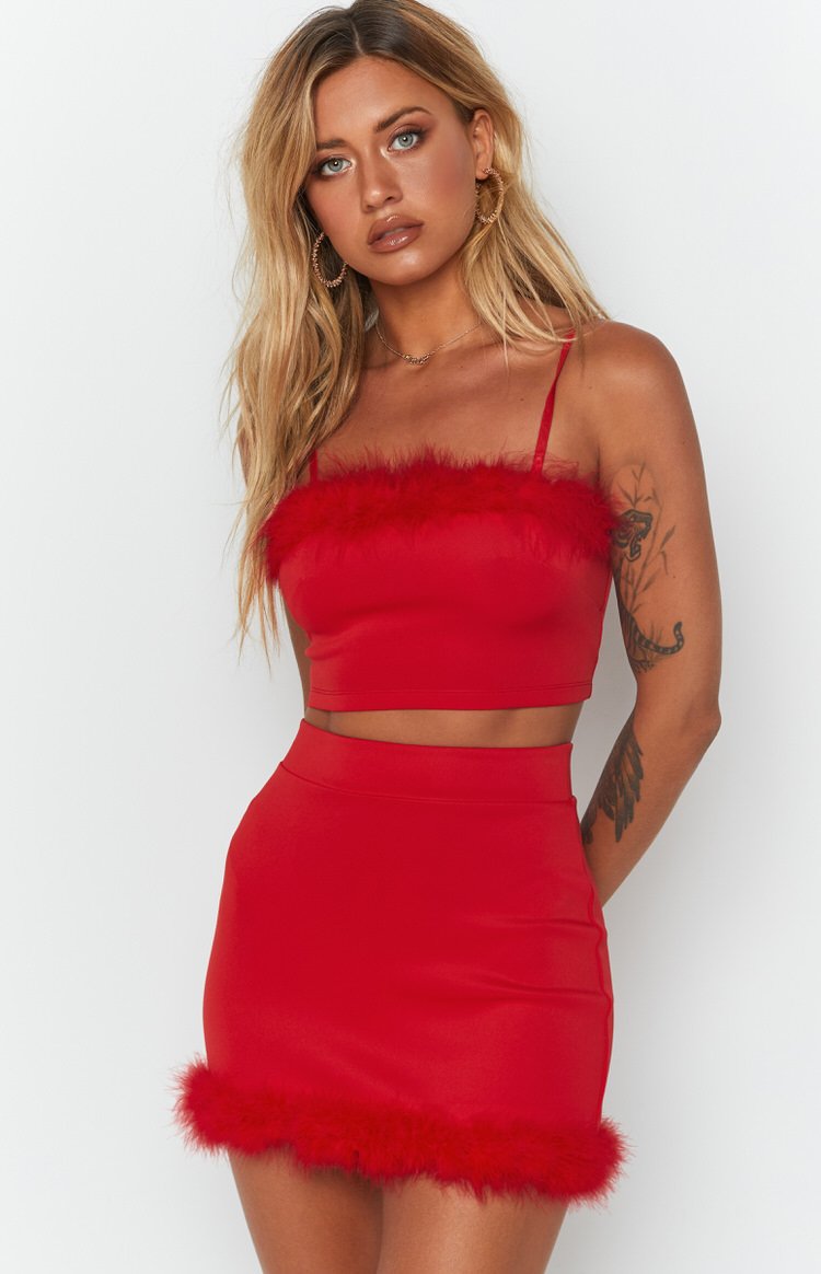 Annette Skirt Red Image