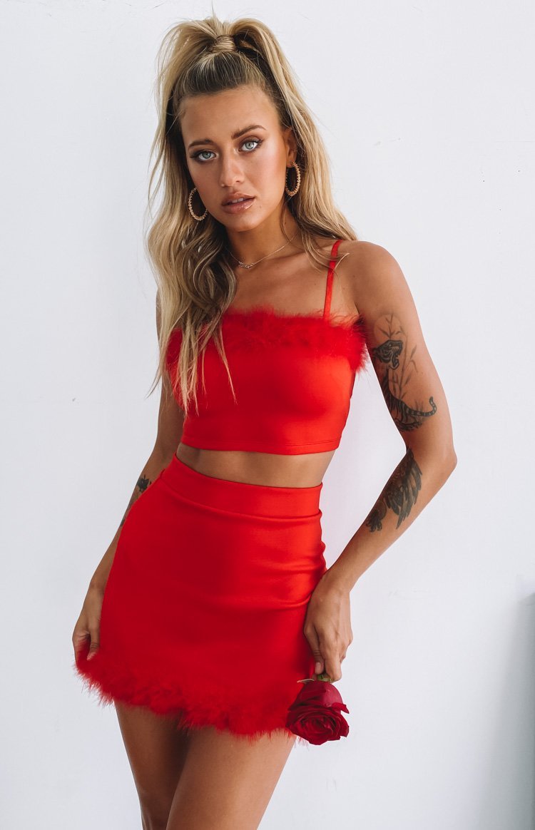 Annette Skirt Red Image