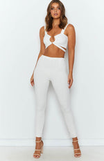 Aria Party Crop White Image