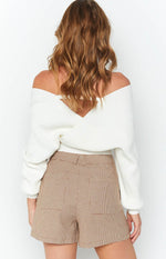 Beyond Her Cologne Short Houndstooth Image