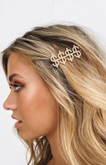Eclat Ardis Cash Hair Clip Gold Image