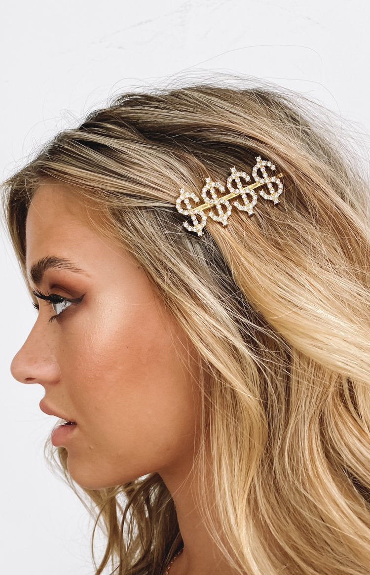 Eclat Ardis Cash Hair Clip Gold Image