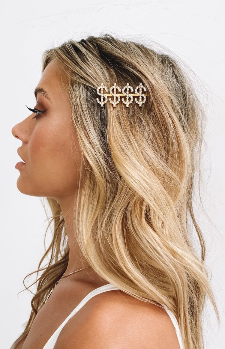 Eclat Ardis Cash Hair Clip Gold Image