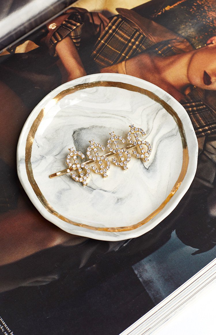 Eclat Ardis Cash Hair Clip Gold Image