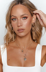 Eclat Empress Party Tassel Earrings Gold Image