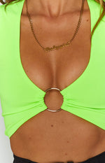 Elixir Crop Neon Lime Image