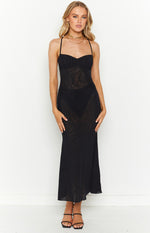 Elysium Black Maxi Dress Image