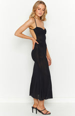 Elysium Black Maxi Dress Image