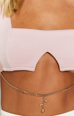 Eve Crop Dusty Pink Image