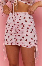 Fall In Love Festival Skirt Pink Image
