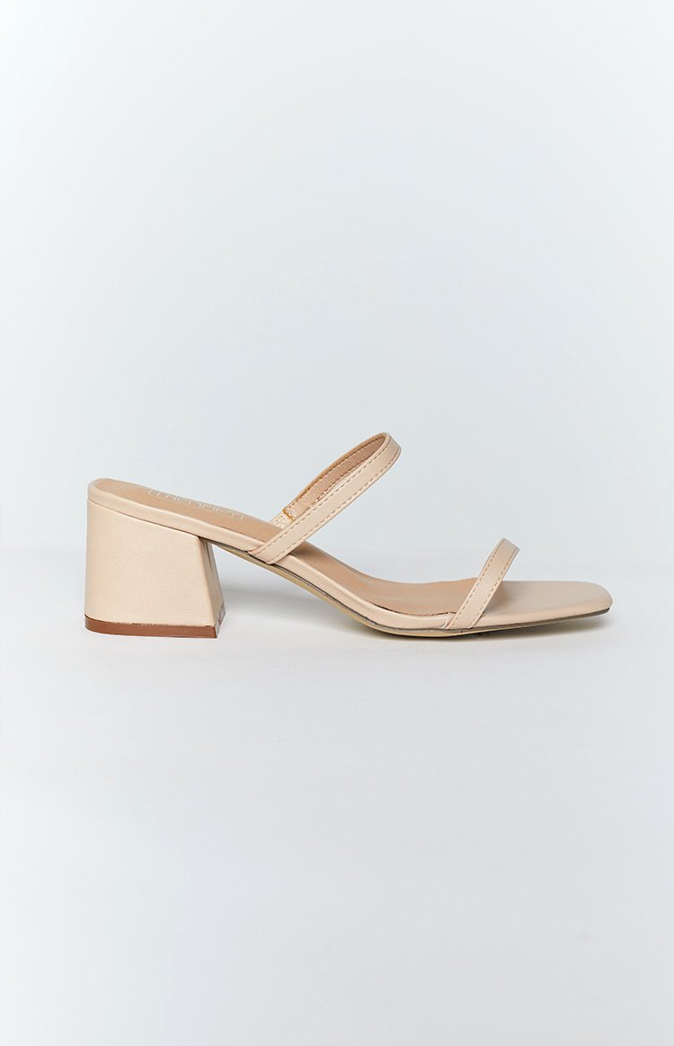 Therapy Goldie Heels Nude PU Image