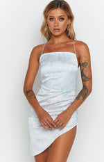 Lioness The Vivien Dress Blue Tie-Dye Image