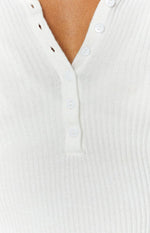 Marly Knit Top White Image