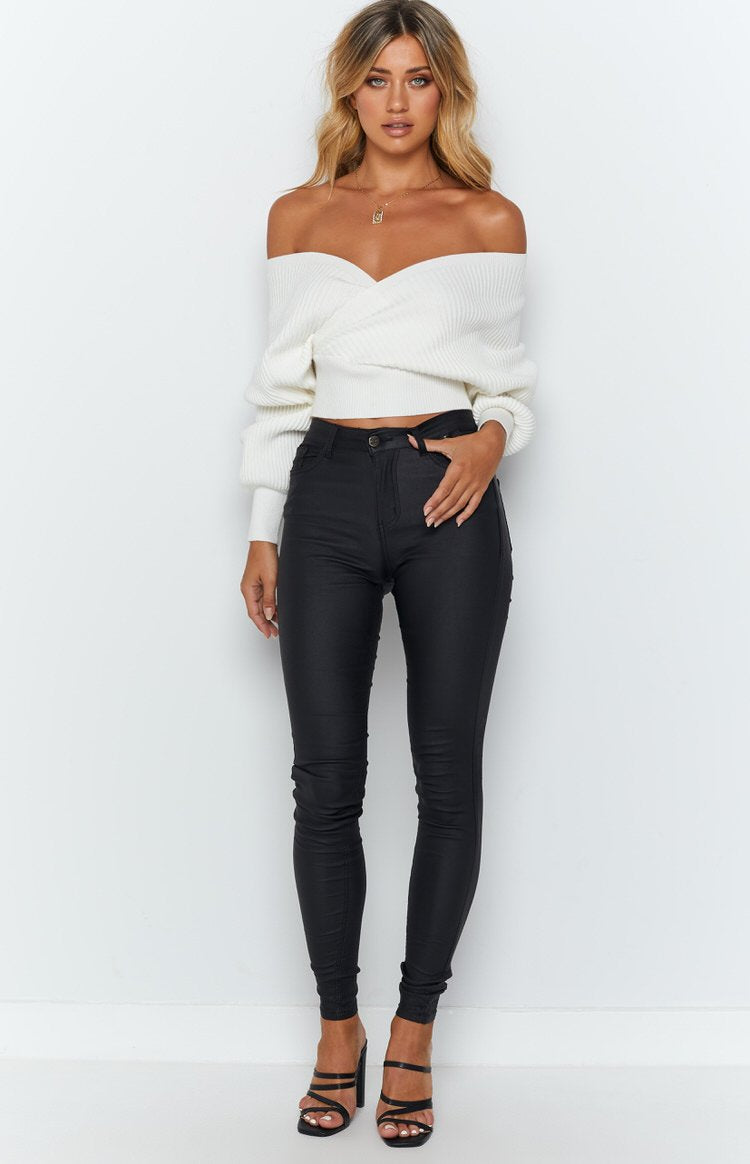 Rolling Stone Skinny Jeans Black Image