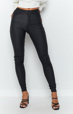 Rolling Stone Skinny Jeans Black Image
