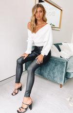 Rolling Stone Skinny Jeans Black Image