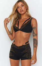 Genie In A Bottle Hot Pants Black Image