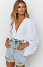 SNDYS Pixie Top White Image
