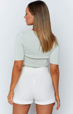 Shinjuku Knit Top Mint Image