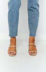 Therapy Goldie Heels Nude PU Image