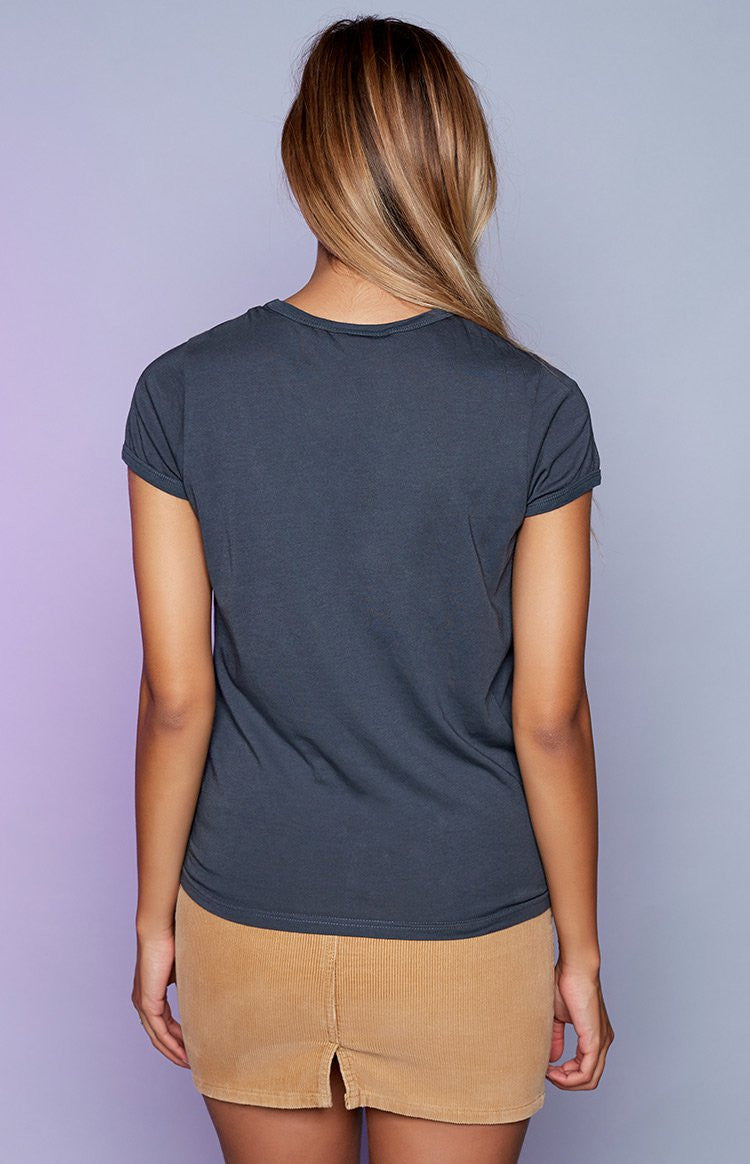 Afends AC II Tee Faded Black Image