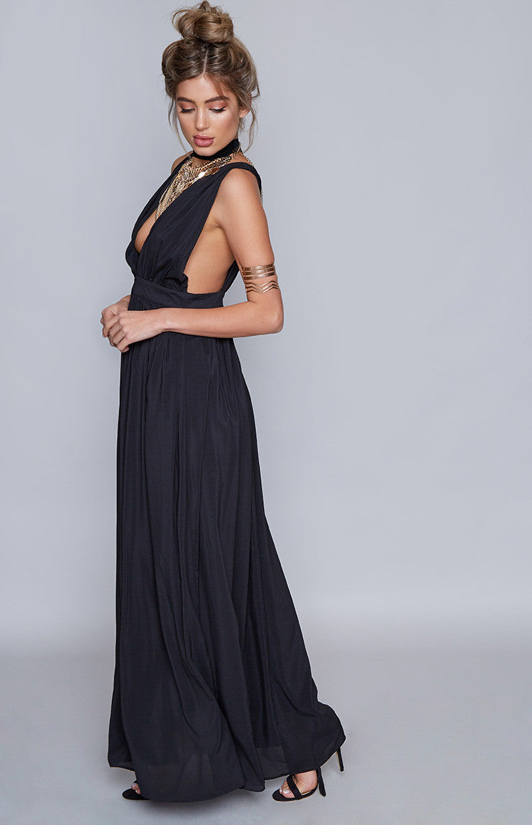 Aurora Maxi Dress Black Image