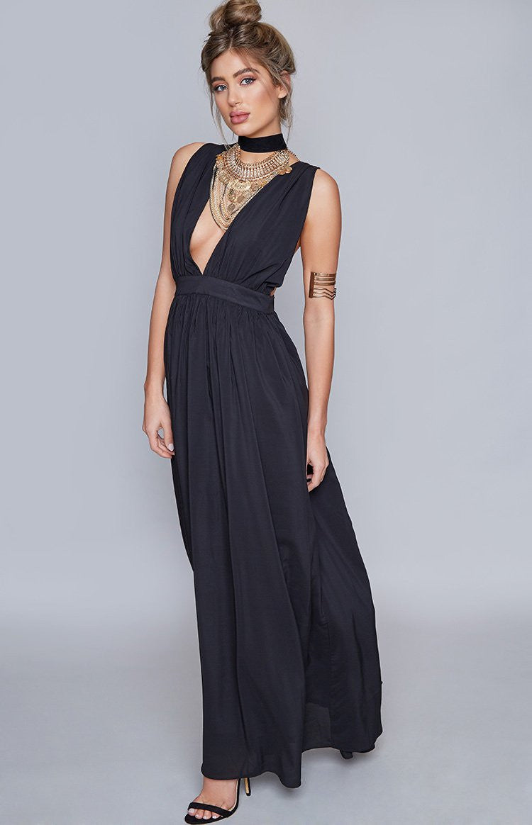 Aurora Maxi Dress Black Image