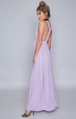 Aurora Maxi Dress Lilac Image