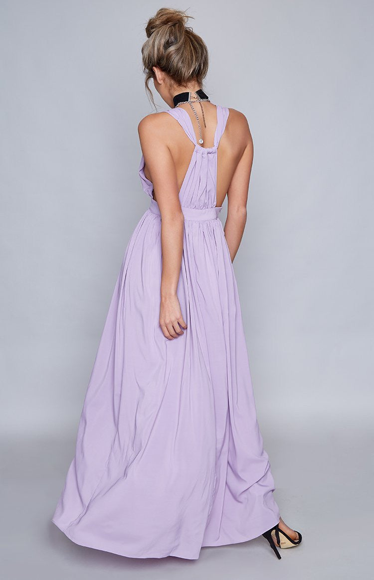 Aurora Maxi Dress Lilac Image