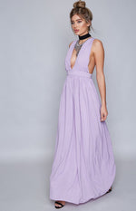 Aurora Maxi Dress Lilac Image