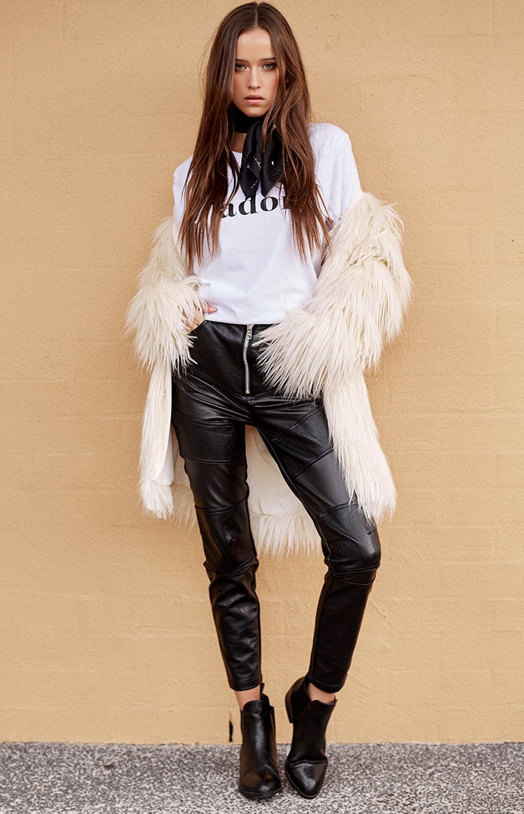 Twiin Silent Biker Pants Black Image