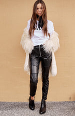 Twiin Silent Biker Pants Black Image