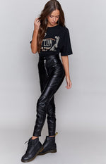 Twiin Silent Biker Pants Black Image