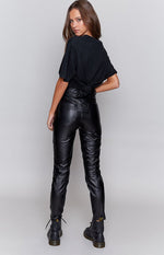 Twiin Silent Biker Pants Black Image
