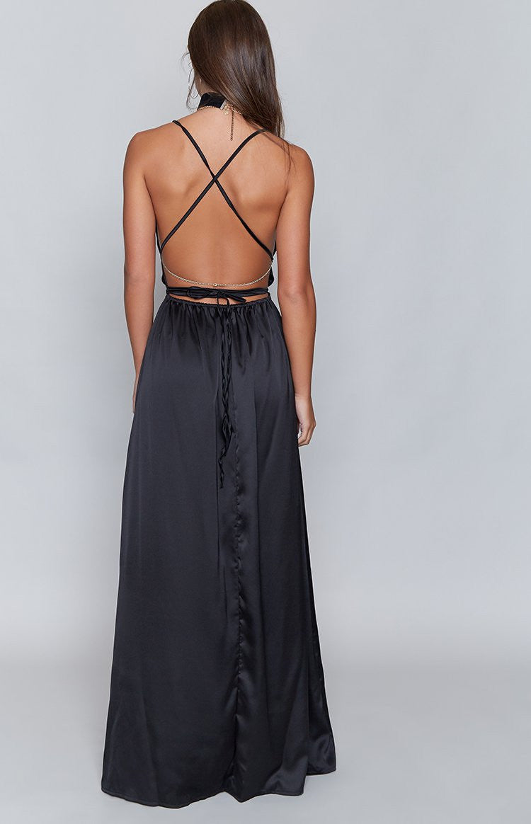 Pandora Maxi Dress Black Image